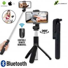 Bastão de Selfie Tripé Bluetooth XC-BS-01P X-Cell - Preto